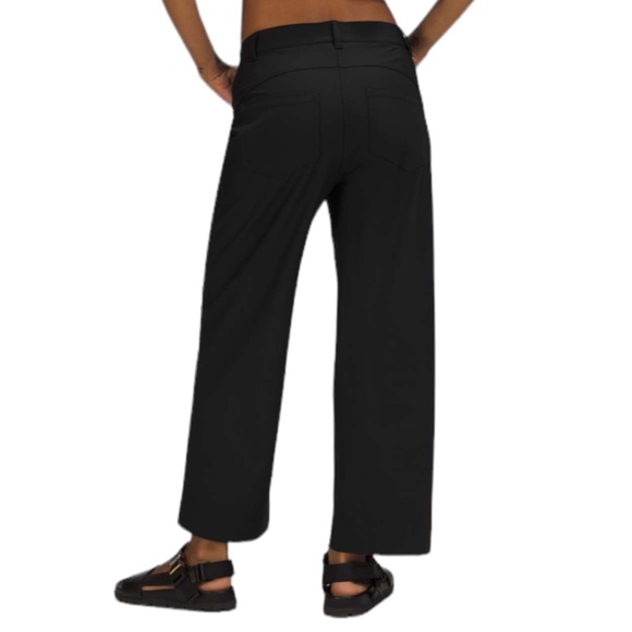 Lululemon women’s City Sleek Wide-Leg pants size 30 High Rise 7/8 Length - Picture 2 of 11